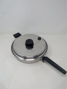 Royal Prestige 7 Ply SS Titanium Copper Silver Alloy 11" Skillet Frying Pan Lid